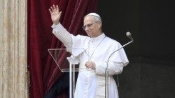 レオ14世、レジナ・チェリの祈り　2025年5月12日　バチカン・聖ペトロ大聖堂ロッジア