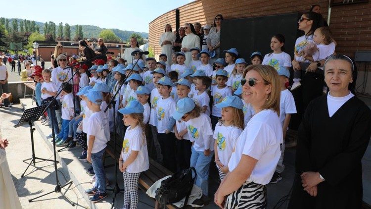 Hodočašće djece Zagrebačke nadbiskupije 11. svibnja u Mariju Bistricu