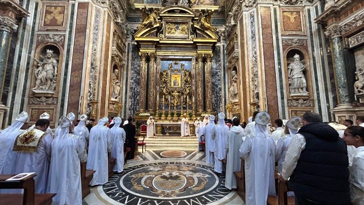 The Divine Liturgy in the Coptic Rite at St. Mary Major on the occasion of the Jubilee of the Eastern Churches
