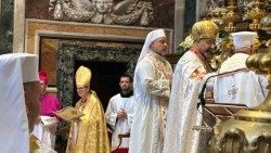 Sfânta Liturghie în ritul copt, în bazilica ”Santa Maria Maggiore”, luni 12 mai a.c.