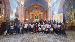 संत पापा लियो 14वें रोम में अपने अगुस्टिनियन भाइयों से अचानक मिलने गए