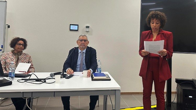 Jorge Carlos Fonseca, Clara Silva (esquerda) e Graça de Pina 