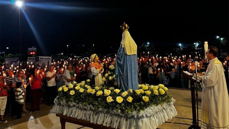Santuário de Caravaggio viverá noite de fé com Procissão das Velas na 146ª Romaria.