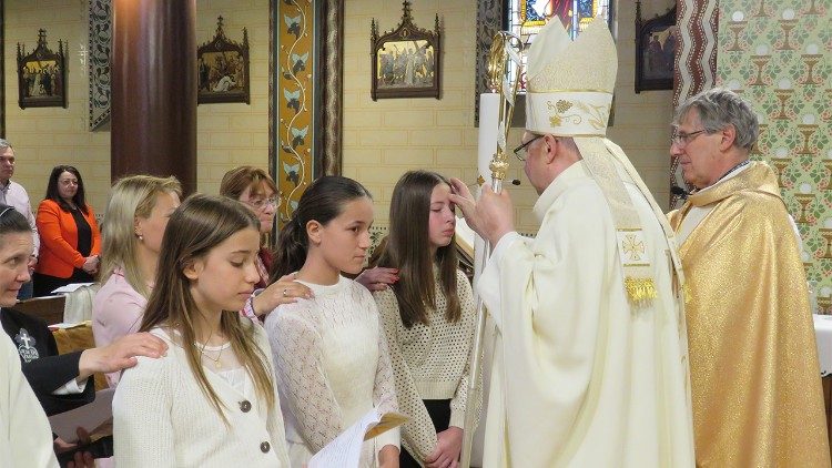 Миропомазание в Русе