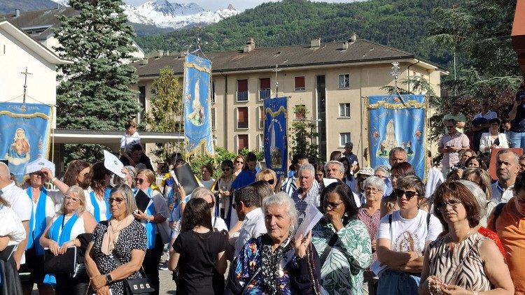 Celebrações de Nossa Senhora de Fátima no Valais da Suíça