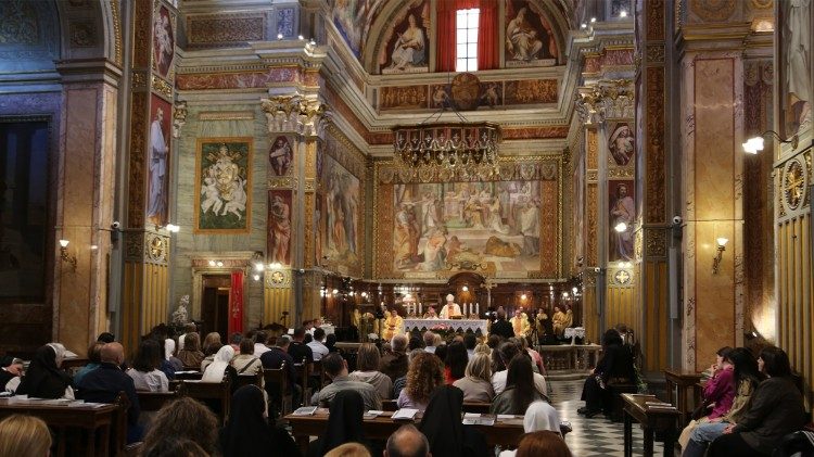 Misa zahvalnica za izbor pape Lava XIV.