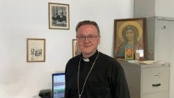 Monsignore Nikolaj Dubinin, vescovo ausiliare dell'arcidiocesi della Madre di Dio a Mosca