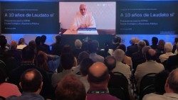 Mesajul video adresat rectorilor universităților care participă la întâlnirea Rețelei Universităților pentru Protejarea Casei Comune de la Rio de Janeiro. 