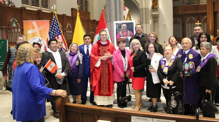 Largest community of Peruvian faithful outside of Peru are found in Paterson, New Jersey.