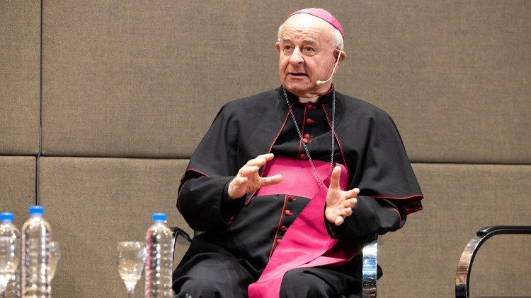 Monseñor Vincenzo Paglia, presidente de la Pontifica Academia para la Vida
