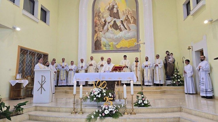 Slavlje stogodišnjice kanonizacije Sv. Male Terezije i srebrnog jubileja obnove karmelićanskog samostana u Sarajevu