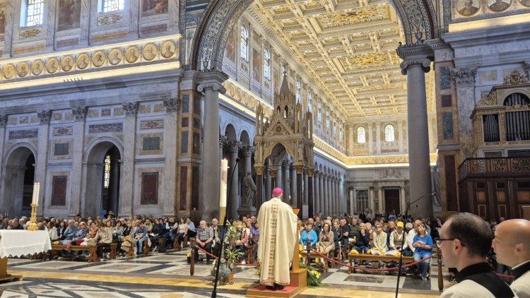 L'arcivescovo di Cosenza-Bisignano presiede la celebrazione liturgica in San Paolo fuori le Mura