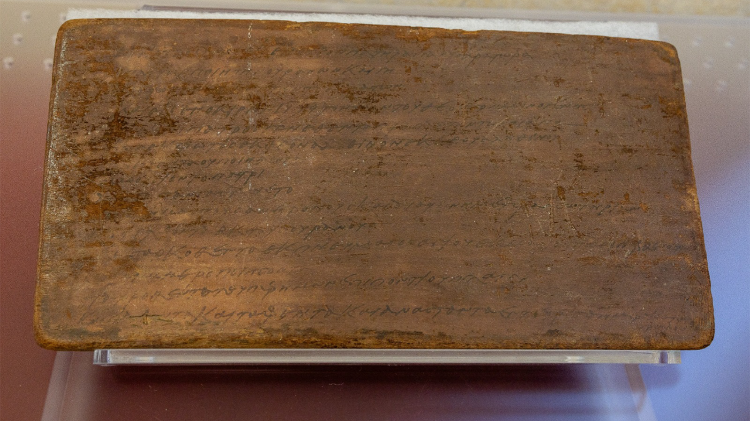 Tabliczka z VI w. z zapisem wyznania wiary Soboru Nicejskiego