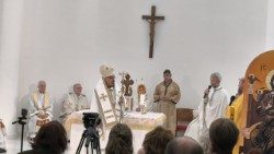 Освещаването на новата църква в Стара Загора