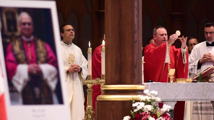 Mass of Thanksgiving for Pope Leo]