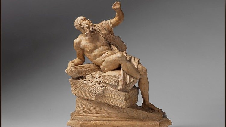 Gian Lorenzo Bernini, Rio della Plata (bozzetto preparatorio per la Fontana dei Fiumi), 1649 – 1650, terracotta, Venezia, Galleria Giorgio Franchetti alla Ca’ d’Oro © Direzione regionale Musei Nazionali Veneto “su concessione del Ministero della Cultura” 