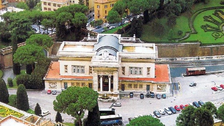 Outra imagem da estação ferroviária da Cidade do Vaticano (Vatican Media)