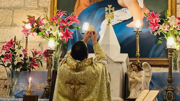 Քեսապի  Սուրբ Միքայէլ եկեղեցին կը նշէ Համբաձման տօնը