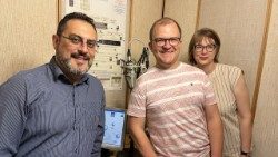 Mario Galgano, Christoph Zimnol und Verona Kerl