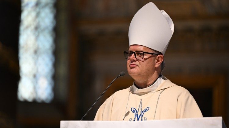 2025.05.31 Msza św. Bazylice Matki Bożej Większej z udziałem pielgrzymów z Polski