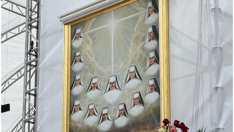 Un'immagine delle 15 nuove beate 