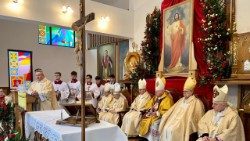 2025.03.03 Peregrinazione dell'icona del Sacro Cuore di Gesù nell'arcidiocesi di Przemyśl in Polonia (fot. don Szymon Kot)