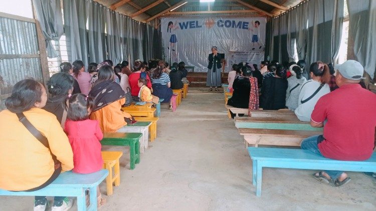 Manipur residents attend the mental health training programme at St. Thomas Church