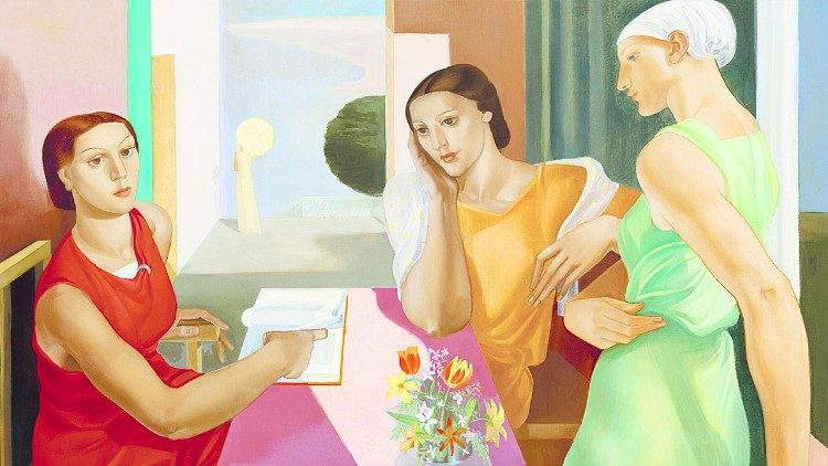 Medveczky Jenő "Három grácia" Róma 1934 - egy kép a kiállításról  