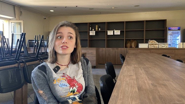 Maria, una volontaria