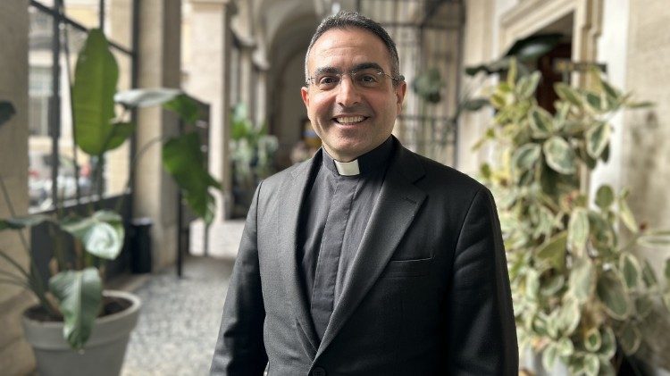 Der aus dem Libanon stammende Priester Charbel Bteich, Vizesekretär des CCEE