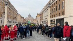 സന്നദ്ധപ്രവർത്തകരുടെ ജൂബിലി, വത്തിക്കാനിൽ വിശുദ്ധ പത്രോസിൻറെ ബസിലിക്കയിലേക്ക് 08/03/25