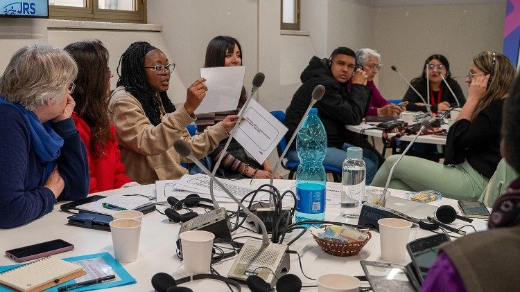 Un momento de los trabajaos de la Red contra la Trata