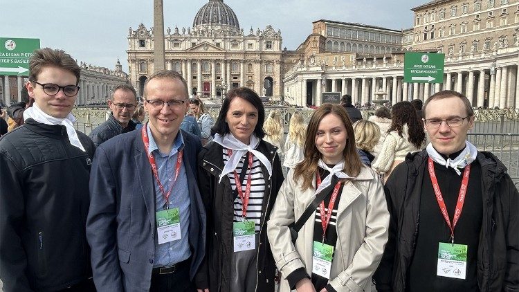 Krzysztof Zuba z rodziną