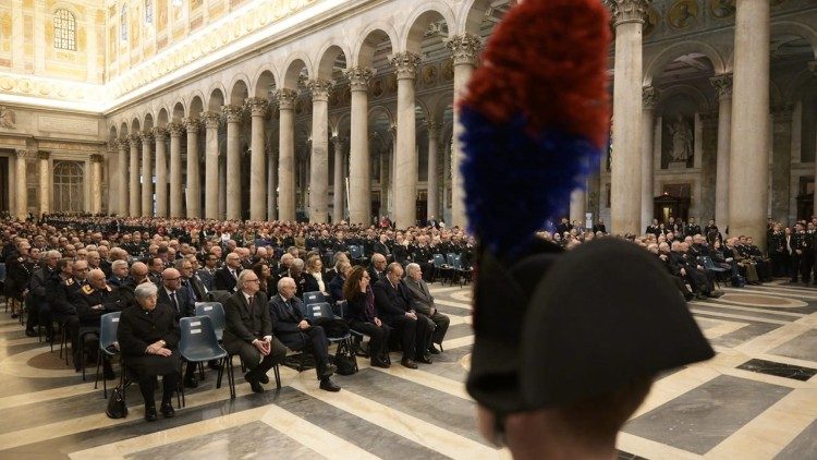 Un momento della celebrazione