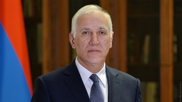 2025.03.13 Presidente Armenia Vahagn Khachaturyan