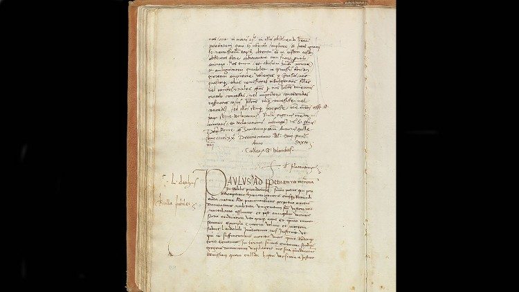 Le opere esposte nella mostra “Giubilei. Documenti rari dalle Collezioni Vaticane”