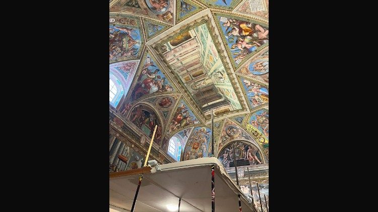 I ponteggi del restauro