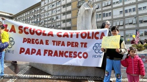 Итальянские дети поддержали Папу Франциска