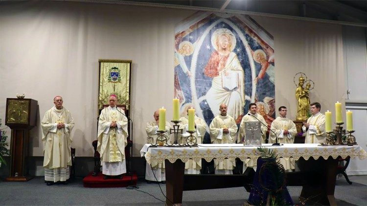 Proslava Papina dana u Bogoslužnom prostoru bl. Alojzija Stepinca u Zagrebu (Foto: IKA/Josip Konjarik)