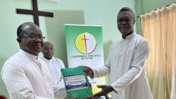 New and old leadership of the priestly associaiton this week.