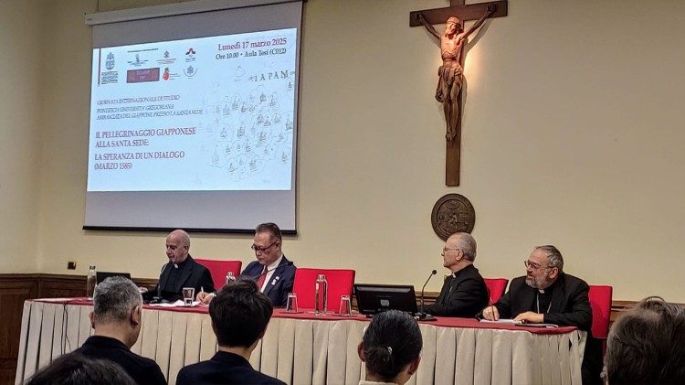 Un momento della giornata di studio dal titolo “Il pellegrinaggio giapponese alla Santa Sede: la speranza di un dialogo (marzo 1585)"