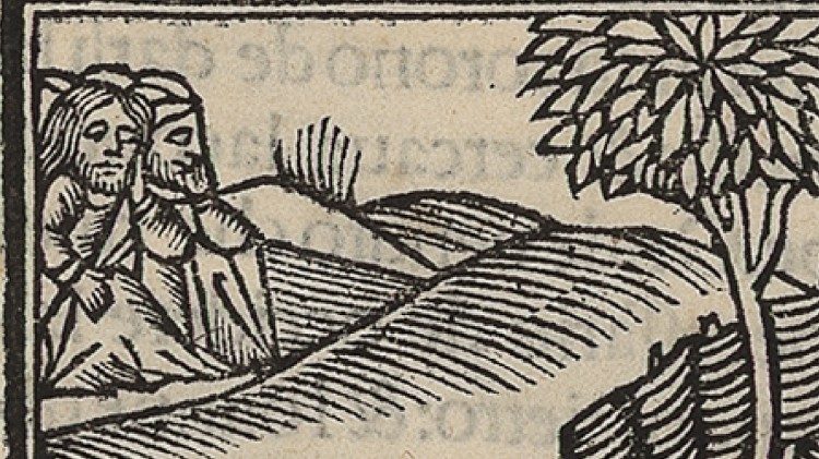 Los discípulos se quedan dormidos en el Getsemaní