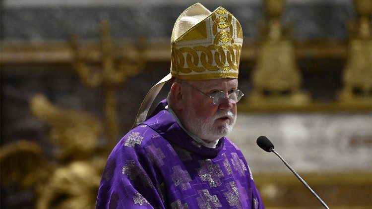 2025.03.20 Abp Gallagher przewodniczył Mszy św. w intencji Papieża Franciszka