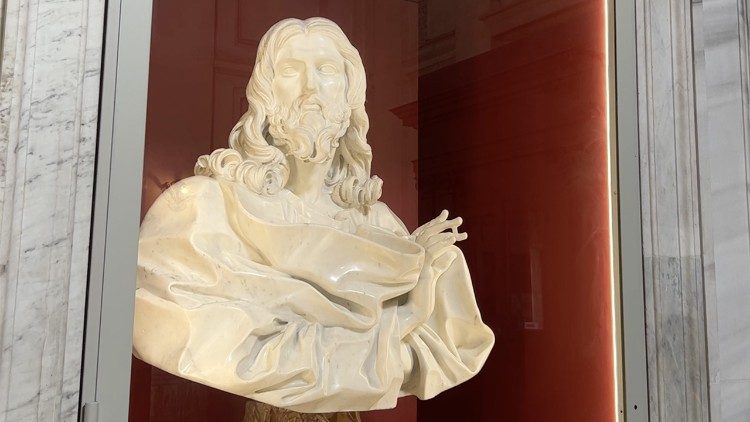 Il busto del Salvator Mundi di Bernini