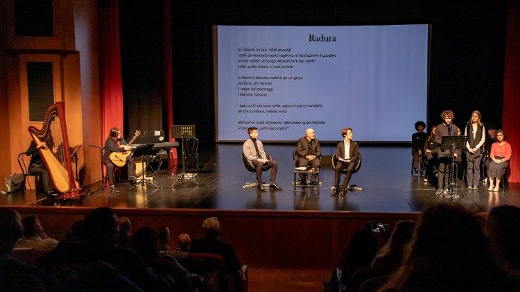 Un momento della serata