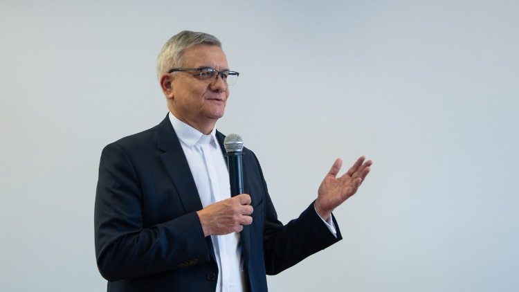 Abp. Galbasa powitał rektor UKSW ks. prof. Ryszard Czekalski