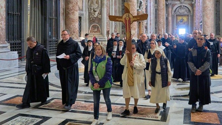 La peregrinación a la Basílica de san Pedro