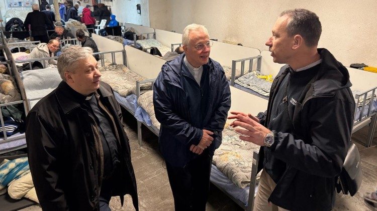 The Superior General of the Vincentians visiting Ukraine (March 2025)