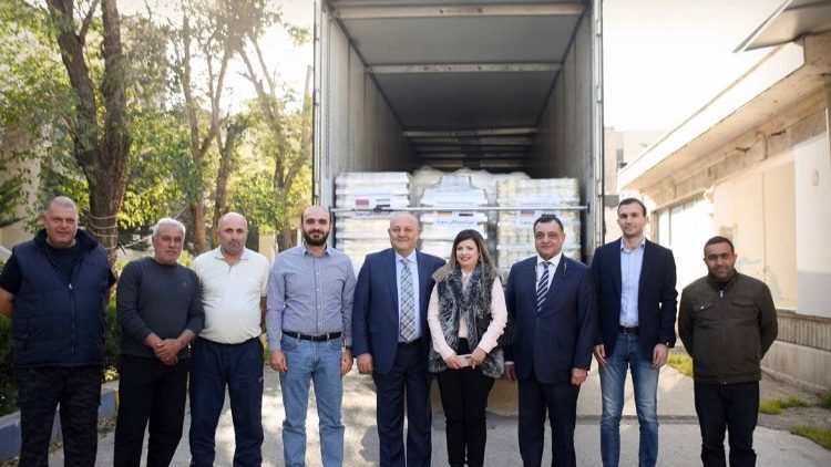 2025.03.24 Aiuti umanitari arrivati ad Aleppo