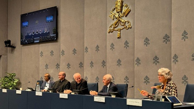 Présentation de l'initiative «Sommet du Vatican sur la longévité» ce lundi 24 mars 2025. 